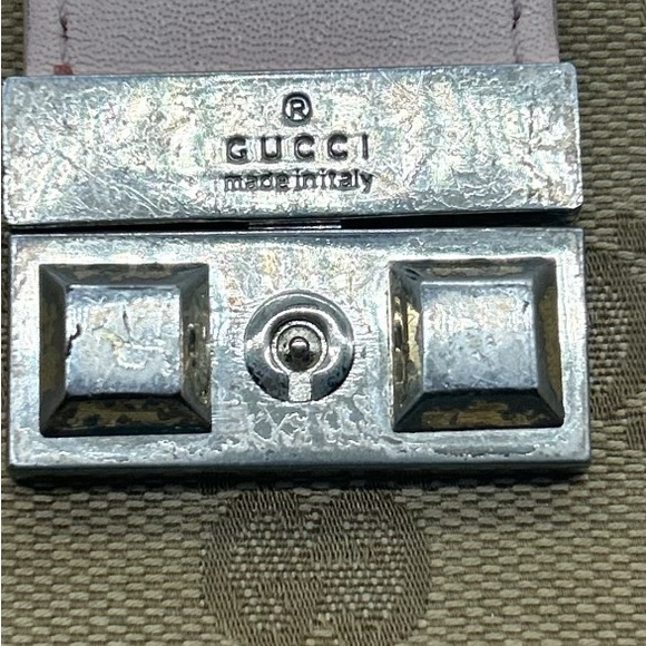 Gucci long wallet canvas and pink leather - Picture 8 of 10